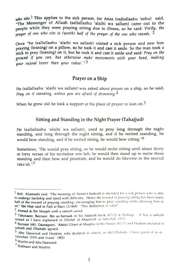 The Prophet’s ? Prayer Described – From the Beginning to the End As Though You See It (PB) image 2