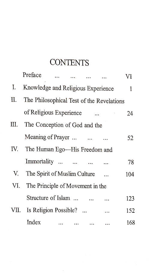 The Reconstruction of Religious Thought in Islam image 2
