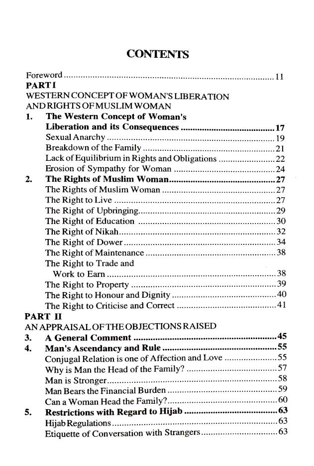 Rights Of Muslim Woman – A Critique of the Objection image 2