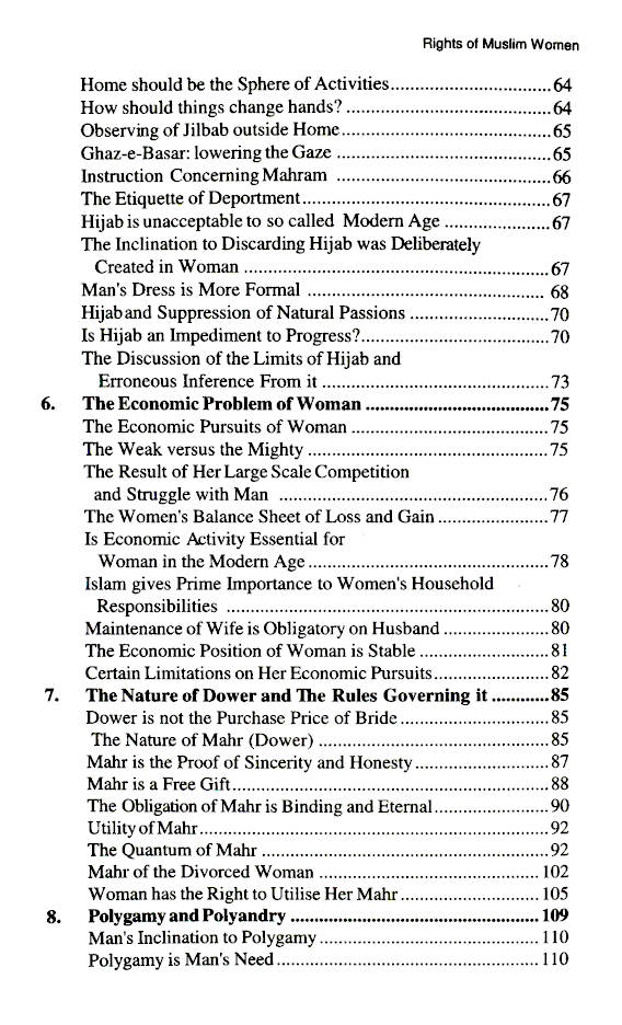 Rights Of Muslim Woman – A Critique of the Objection image 3