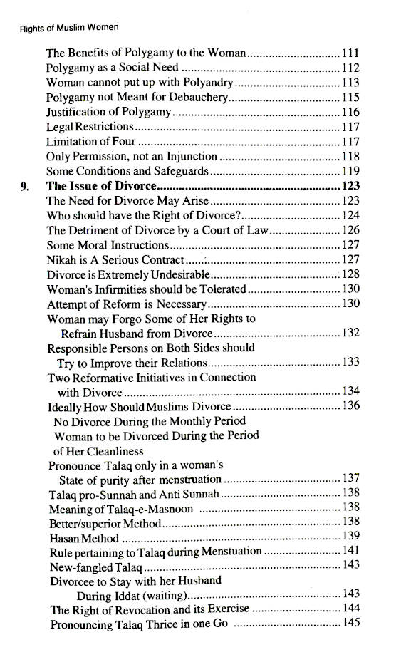 Rights Of Muslim Woman – A Critique of the Objection image 4