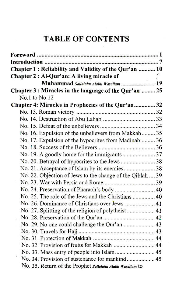 Self Evident Miracles of the Holy Quran (PB) image 2