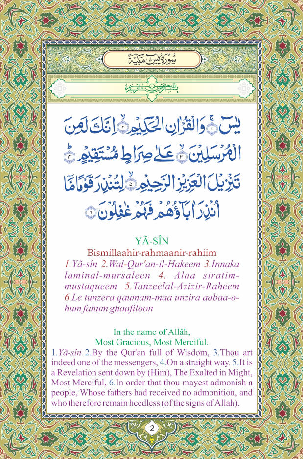 Surah Yaseen with Surah Mulk image 3
